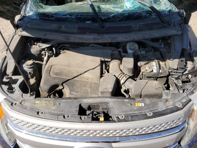 1FMHK7B84CGA86607 - 2012 FORD EXPLORER BLUE photo 7