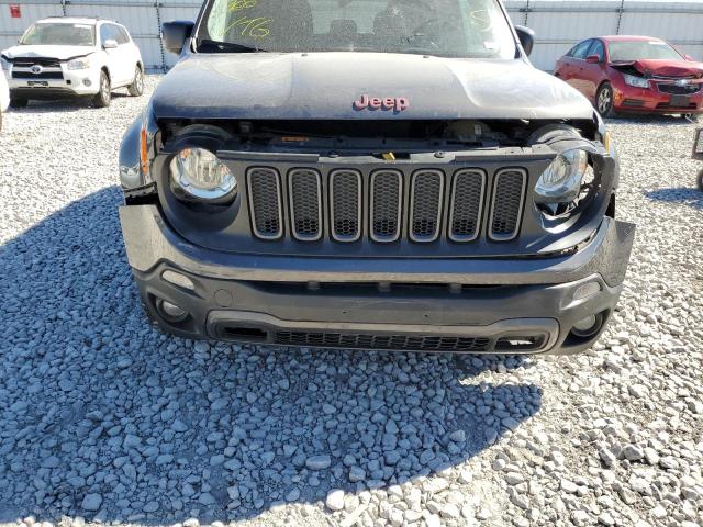 ZACCJBCB8HPE90647 - 2017 JEEP RENEGADE T GRAY photo 9