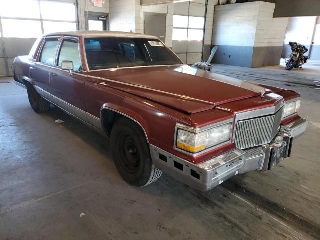 1G6DW54E3MR708203 - 1991 CADILLAC BROUGHAM BROWN photo 1