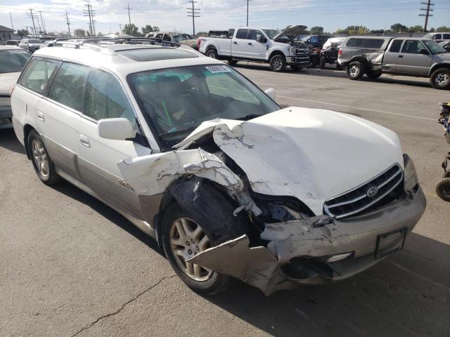 4S3BH686517629372 - 2001 SUBARU LEGACY OUT WHITE photo 1