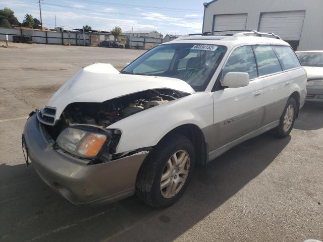 4S3BH686517629372 - 2001 SUBARU LEGACY OUT WHITE photo 2