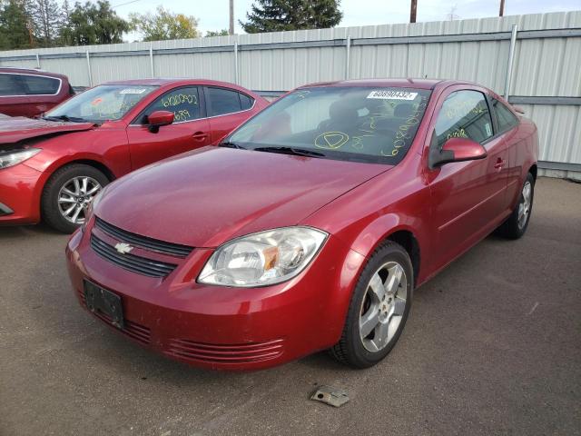 1G1AD1F50A7231709 - 2010 CHEVROLET COBALT 1LT RED photo 2