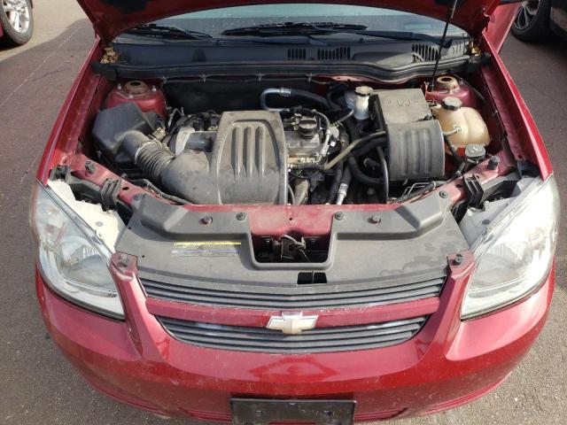 1G1AD1F50A7231709 - 2010 CHEVROLET COBALT 1LT RED photo 7