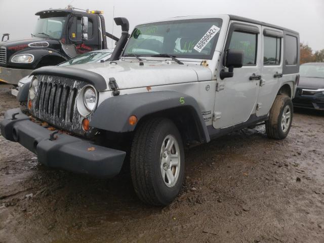 1J4BA3H10AL197394 - 2010 JEEP WRANGLER U SILVER photo 9