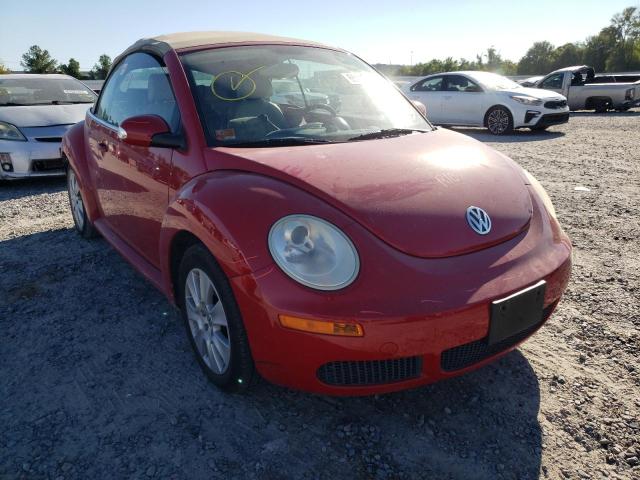 3VWPF31Y68M404073 - 2008 VOLKSWAGEN NEW BEETLE 红色 照片 1