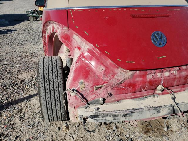 3VWPF31Y68M404073 - 2008 VOLKSWAGEN NEW BEETLE 红色 照片 9