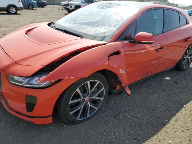 SADHB2S13L1F79411 - 2020 JAGUAR I-PACE S ORANGE photo 9