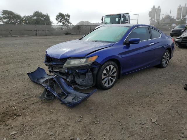 1HGCT1B35EA010186 - 2014 HONDA ACCORD LX- BLUE photo 2