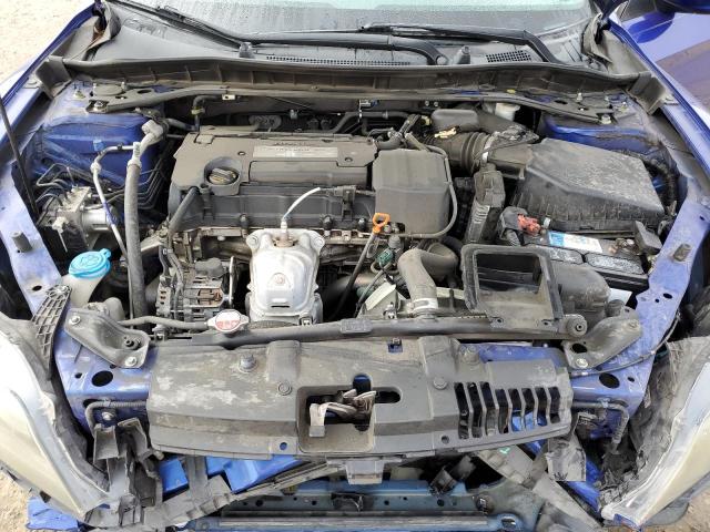 1HGCT1B35EA010186 - 2014 HONDA ACCORD LX- BLUE photo 7