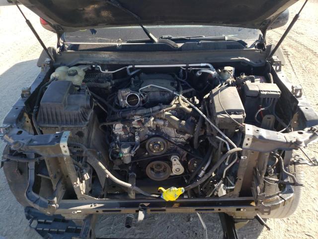 1GCGSCE39G1258258 - 2016 CHEVROLET COLORADO L BLACK photo 7