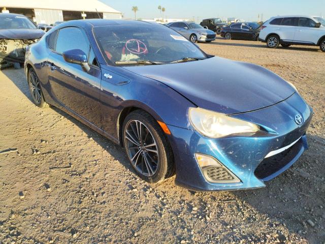 JF1ZNAA10D1729384 - 2013 TOYOTA SCION FR-S BLUE photo 1