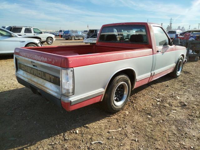 1GCCS14R9N8129966 - 1992 CHEVROLET S TRUCK S1 RED photo 4