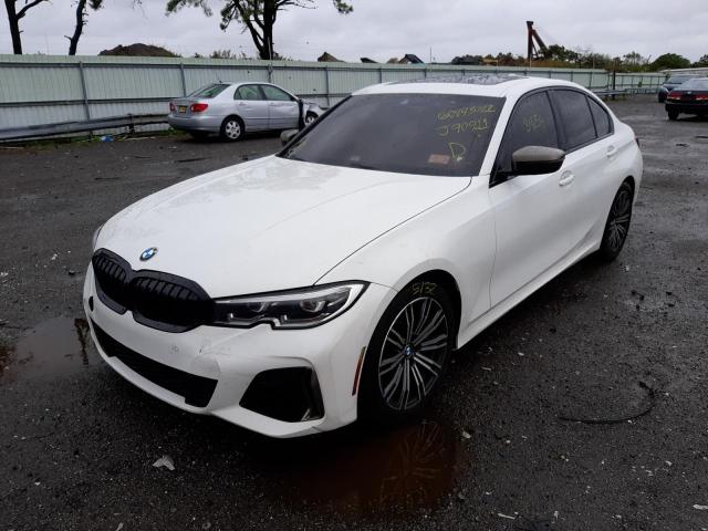 WBA5U9C00LFJ90911 - 2020 BMW M340XI WHITE photo 2