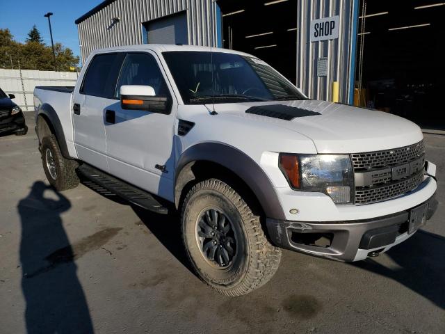 1FTFW1R63BFC59667 - 2011 FORD F150 SVT R WHITE photo 1