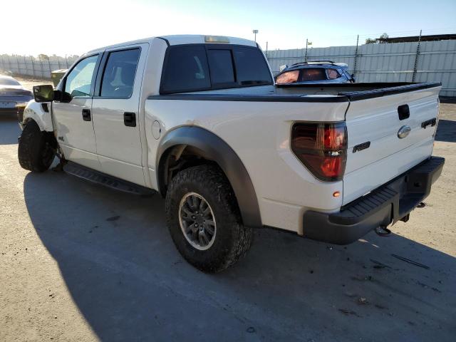 1FTFW1R63BFC59667 - 2011 FORD F150 SVT R WHITE photo 3