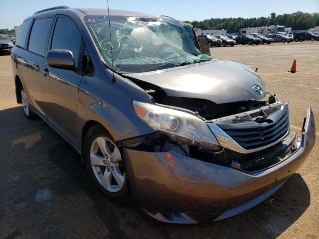 5TDKK3DC3DS400694 - 2013 TOYOTA SIENNA LE GRAY photo 1