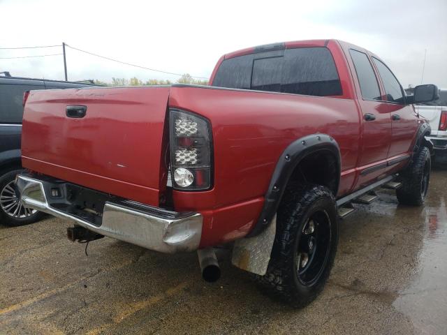 1D7KS28C16J130634 - 2006 DODGE RAM 2500 S BURGUNDY photo 4