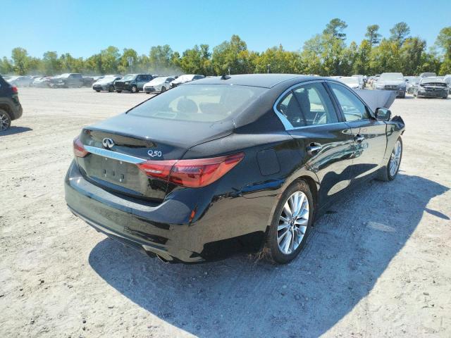 JN1EV7BP2MM706463 - 2021 INFINITI Q50 LUXE BLACK photo 4