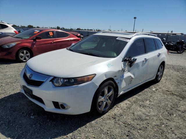 JH4CW2H65CC004496 - 2012 ACURA TSX TECH WHITE photo 2