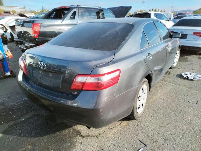 4T1BE46K37U058113 - 2007 TOYOTA CAMRY CE CHARCOAL photo 4