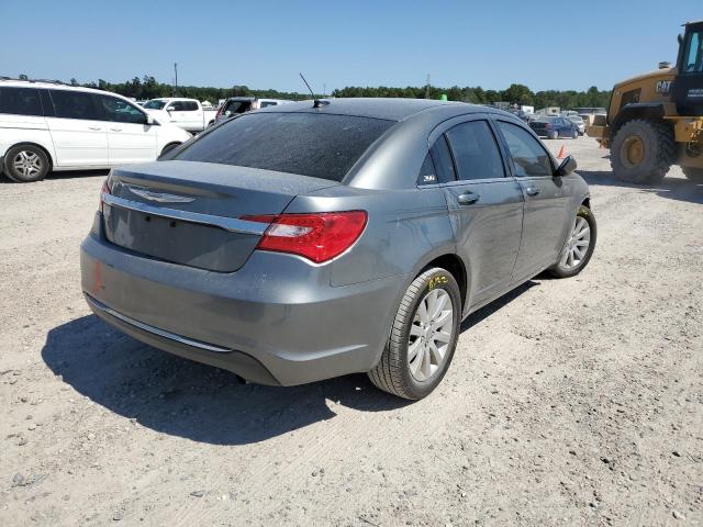 1C3CCBBB3CN304496 - 2012 CHRYSLER 200 TOURIN GRAY photo 4