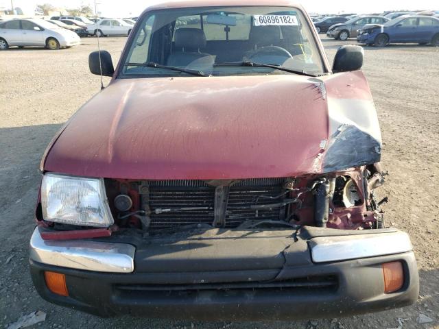 4TASN92N5YZ636424 - 2000 TOYOTA TACOMA XTR BURGUNDY photo 7