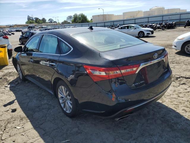 4T1BK1EB0HU260384 - 2017 TOYOTA AVALON XLE BLACK photo 3