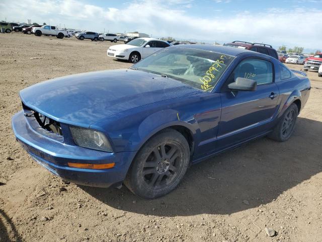 1ZVHT82H465211111 - 2006 FORD MUSTANG GT BLUE photo 2