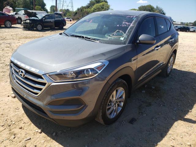 KM8J23A48HU452568 - 2017 HYUNDAI TUCSON SE GRAY photo 2