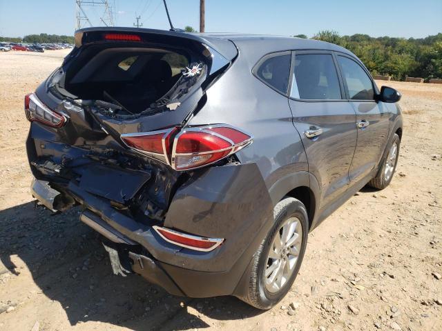 KM8J23A48HU452568 - 2017 HYUNDAI TUCSON SE GRAY photo 4