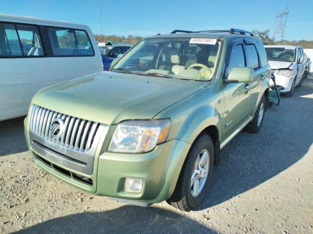 4M2CU39H08KJ31337 - 2008 MERCURY MARINER HE GREEN photo 2