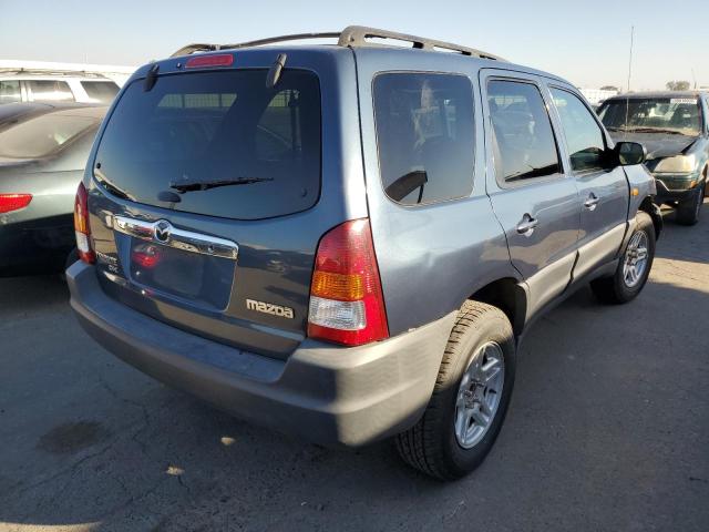 4F2YU07B81KM50760 - 2001 MAZDA TRIBUTE DX BLUE photo 4