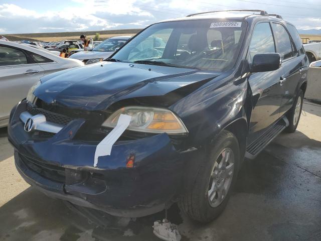 2HNYD18624H515289 - 2004 ACURA MDX TOURIN BLUE photo 2