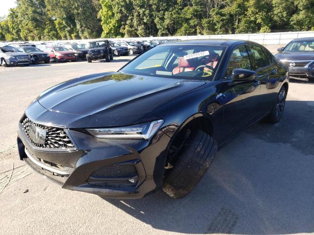 19UUB6F5XNA000253 - 2022 ACURA TLX TECH A BLACK photo 2