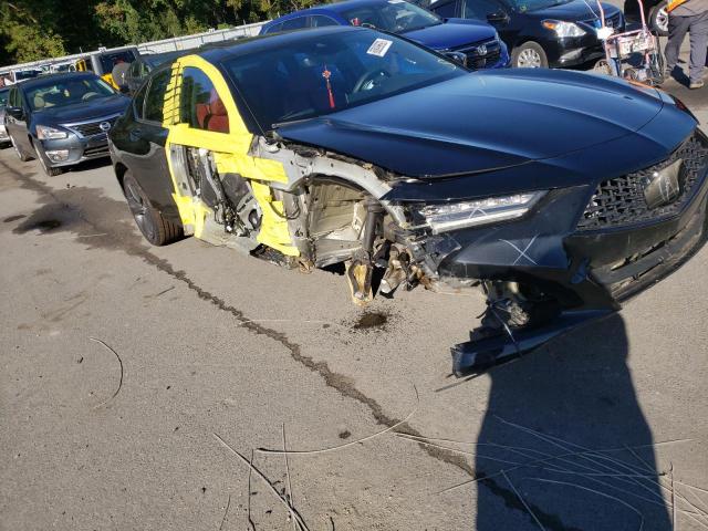 19UUB6F5XNA000253 - 2022 ACURA TLX TECH A BLACK photo 9