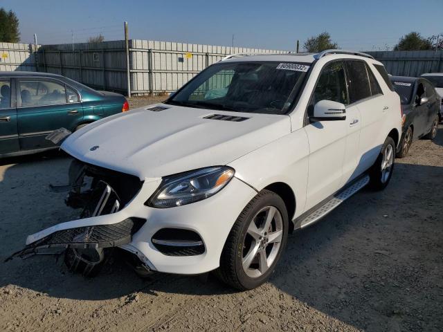 4JGDA5HB5HA919771 - 2017 MERCEDES-BENZ GLE 350 4M WHITE photo 2