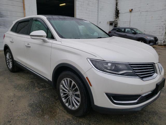 2LMTJ6KR2GBL67788 - 2016 LINCOLN MKX SELECT WHITE photo 1