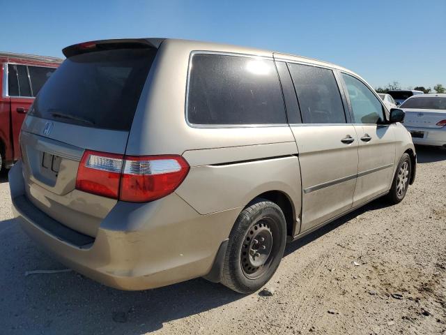 5FNRL38287B000734 - 2007 HONDA ODYSSEY LX GOLD photo 3