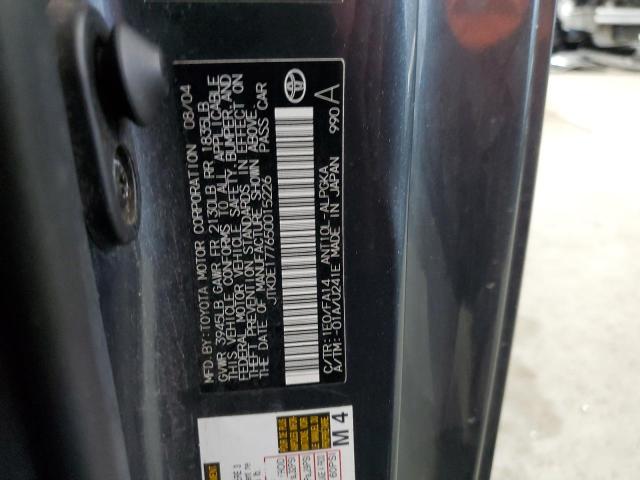 JTKDE177650015226 - 2005 TOYOTA SCION TC 石墨色 照片 10