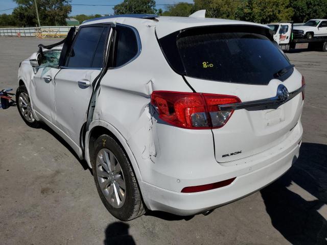 LRBFX1SA8JD059727 - 2018 BUICK ENVISION E WHITE photo 3