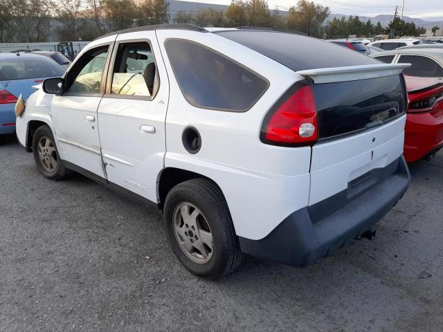 3G7DA03E42S599680 - 2002 PONTIAC AZTEK WHITE photo 3