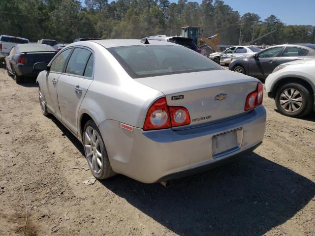 1G1ZE5EU4CF104339 - 2012 CHEVROLET MALIBU LTZ ვერცხლისფერი ფოტო 3