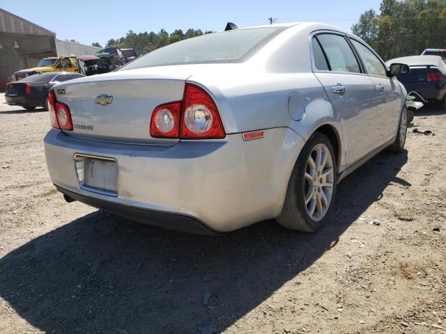 1G1ZE5EU4CF104339 - 2012 CHEVROLET MALIBU LTZ ვერცხლისფერი ფოტო 4