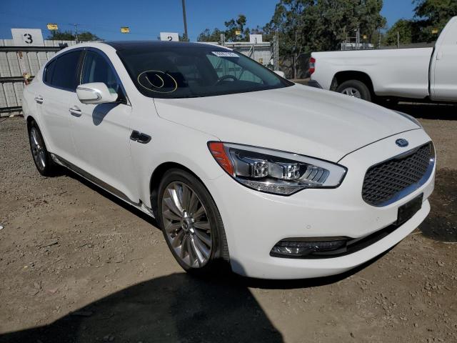 KNALW4D45F6017489 - 2015 KIA K900 WHITE photo 1