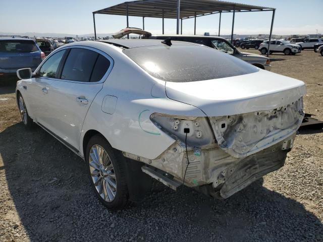 KNALW4D45F6017489 - 2015 KIA K900 WHITE photo 3