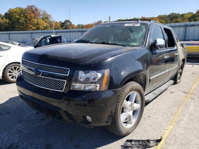 3GNTKGE71CG180330 - 2012 CHEVROLET AVALANCHE BLACK photo 2