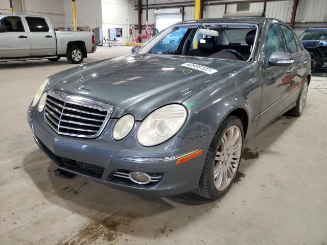 WDBUF87X68B283438 - 2008 MERCEDES-BENZ E 350 4MAT GRAY photo 2