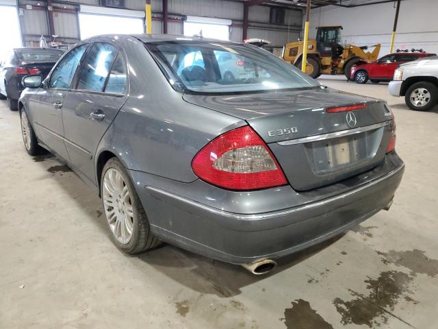 WDBUF87X68B283438 - 2008 MERCEDES-BENZ E 350 4MAT GRAY photo 3