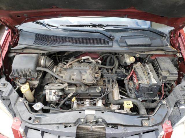 2A8HR54169R651203 - 2009 CHRYSLER TOWN & COU RED photo 7