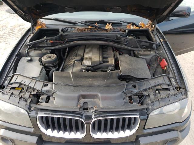 WBXPA73464WB28660 - 2004 BMW X3 2.5I BLACK photo 7